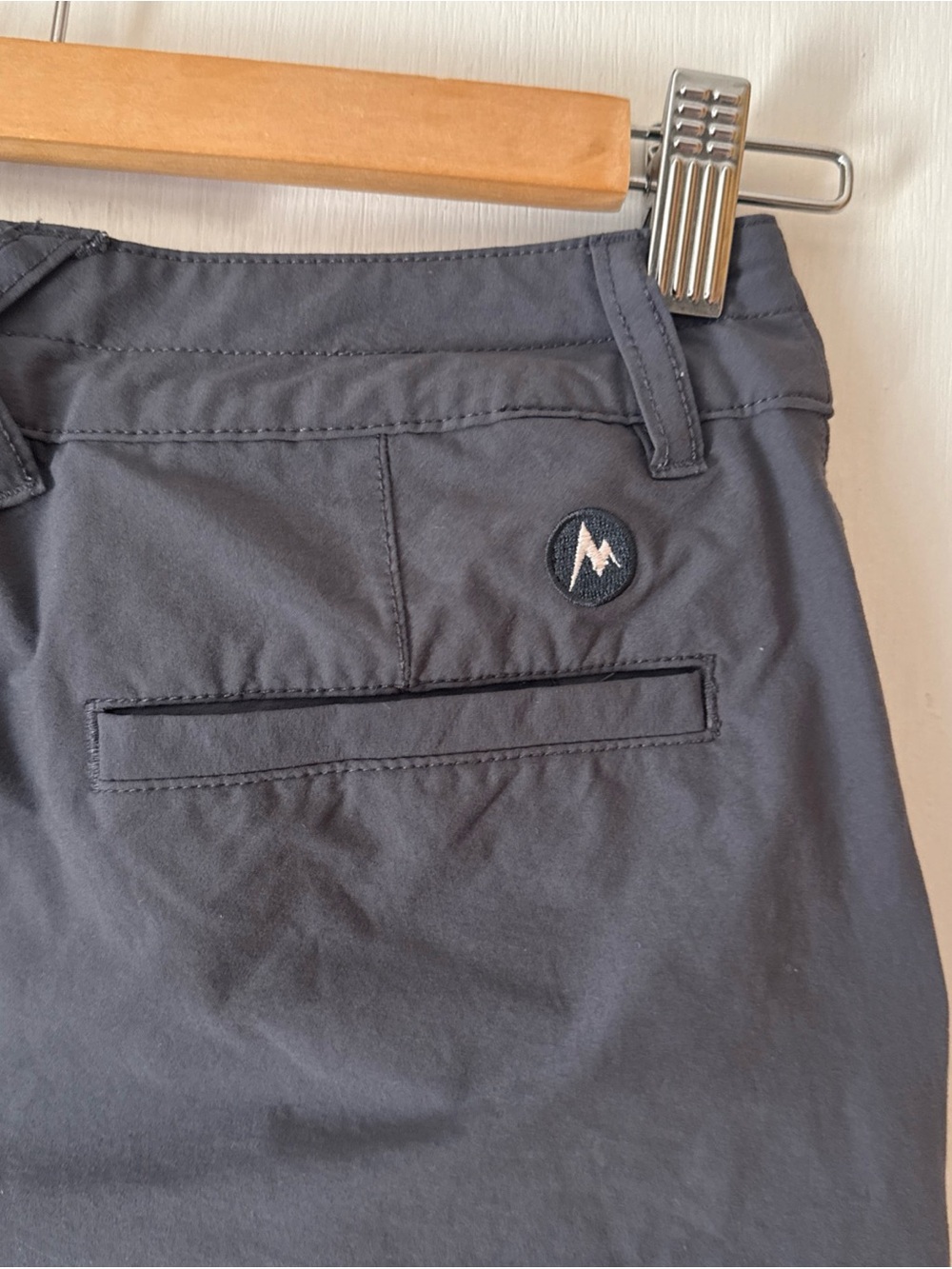 Marmot Shorts Lightweight Hiking Nylon Stretch Outdoor Zip Pocket | Women's 2 - Picture 6 of 9
